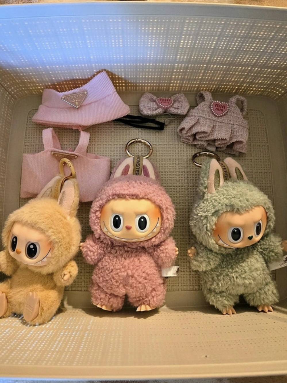 Lot Of 3 Labubu's